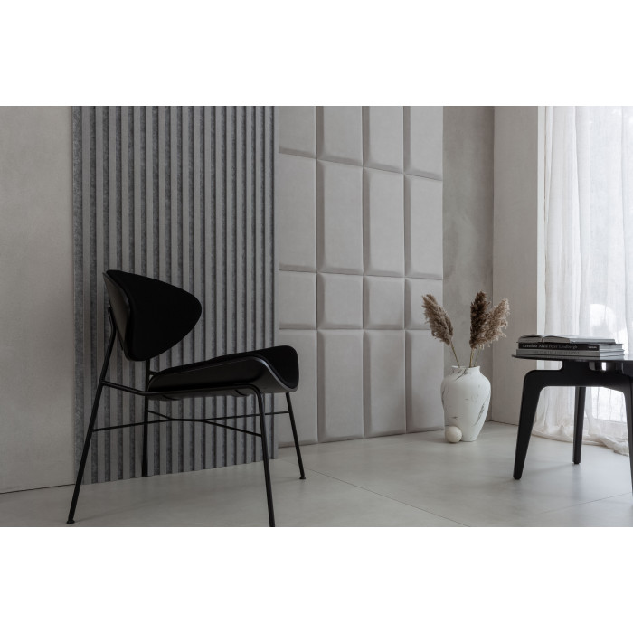 Wooden wall panel 2700 x 300mm (Grey - Olive green)